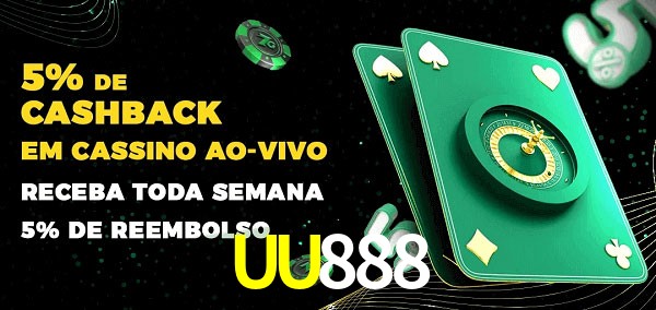 Promoções do cassino ao Vivo UU888